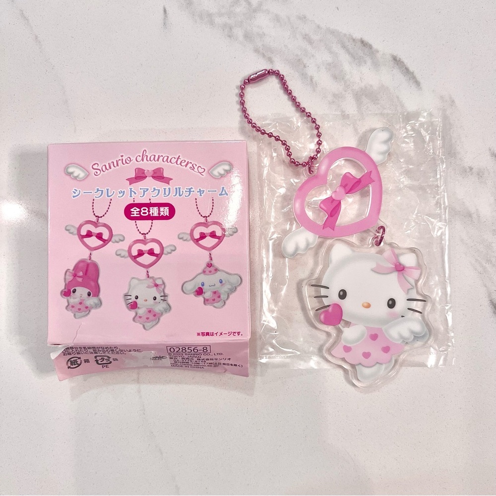 Sanrio Hello Kitty Pink and White Charm